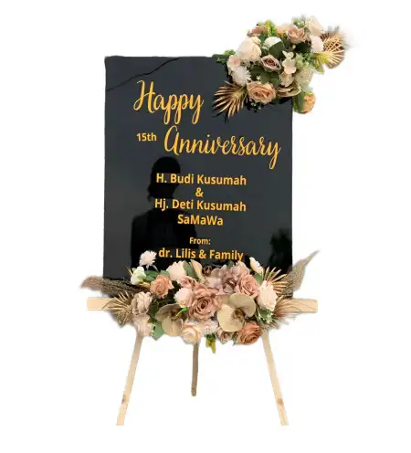 Papan Bunga Akrilik Lumar