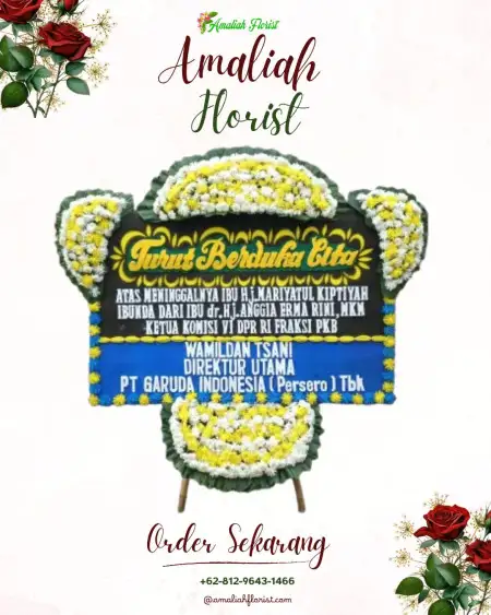 Papan Bunga Duka Lumar